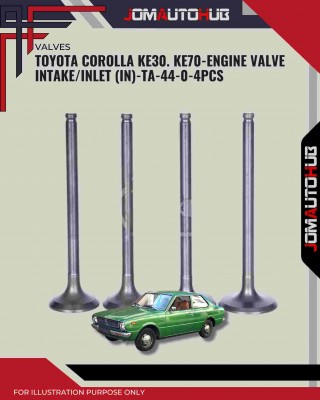 Intake Valve (IN)-Toyota Corolla KE30. KE70-TA-44-0