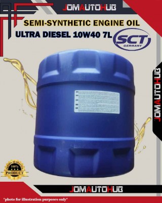 SCT Semi-Synthetic Engine Oil Ultra Diesel 10W40 7L