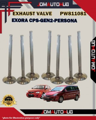 Exhaust Valve (EXH) Set (8pcs)-Proton Exora CPS-GEN2-Persona-PW811081