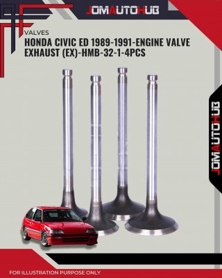 Exhaust Valve (EX) Set-Honda Civic ED 1989-Set-HMB-32-1