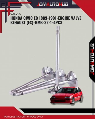 Exhaust Valve (EX) Set-Honda Civic ED 1989-Set-HMB-32-1