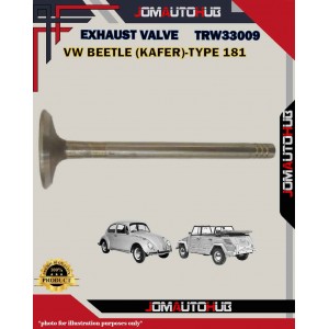 Exhaust Valve-Volkswagen Beetle-T2 Transporter-Karmann Ghia-1500-1600-Type 181-TRW33009