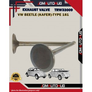 Exhaust Valve-Volkswagen Beetle-T2 Transporter-Karmann Ghia-1500-1600-Type 181-TRW33009