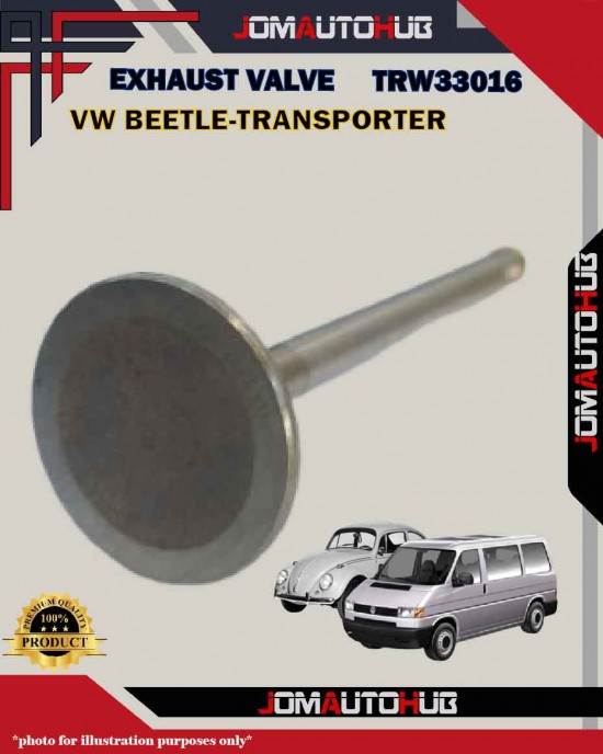 Exhaust Valve-Volkswagen Beetle Base-Super Beetle-Transporter-Kaefer-TRW33016 Exhaust Valve-Volkswagen Beetle Base-Super Beetle-Transporter-Kaefer-TRW33016
