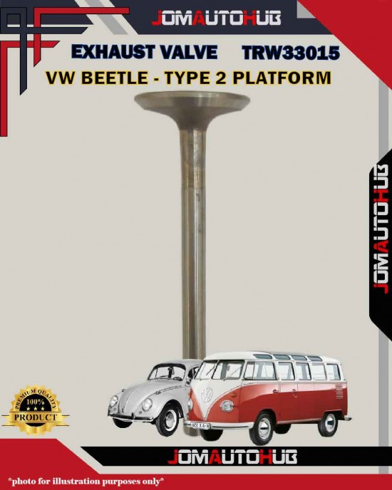 Exhaust Valve-Volkswagen Beetle (Kaefer)-T2 Transporter-Type 2 Platform-TRW33015