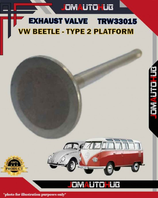Exhaust Valve-Volkswagen Beetle (Kaefer)-T2 Transporter-Type 2 Platform-TRW33015