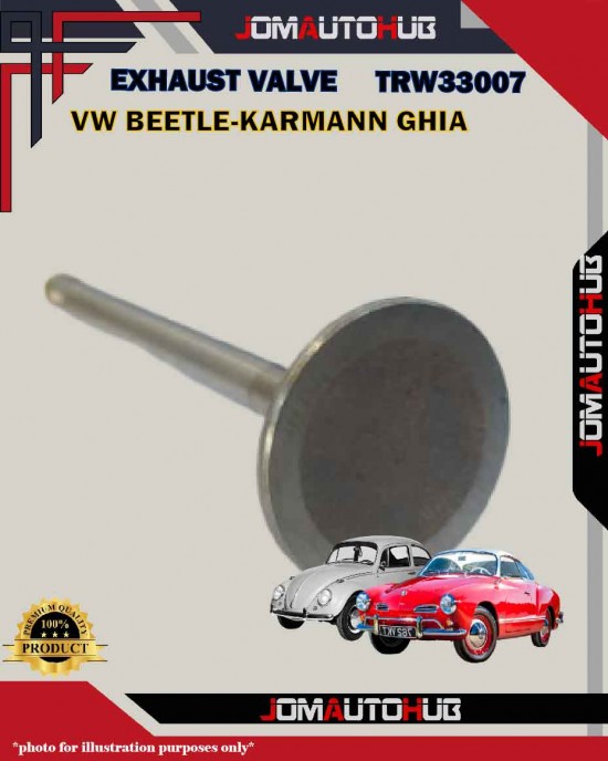 Exhaust Valve-Volkswagen Beetle-Karmann Ghia-TRW33007 Exhaust Valve-Volkswagen Beetle-Karmann Ghia-TRW33007