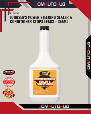 JOHNSEN'S Power Steering Sealer & Conditioner Stops Leaks - 355ML