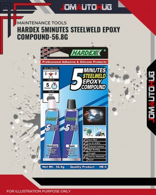 Hardex 5 minutes SteelWeld Epoxy Compound
