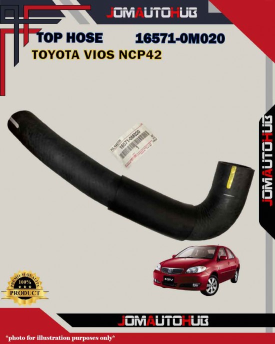 Toyota Vios NCP42 Top Hose-16571-0M020