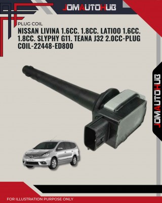 Ignition Coil-Nissan Livina 1.6cc 1.8cc-Latio 1.6cc 1.8cc-Sylphy G11-Teana J32 2.0cc-22448-ED800