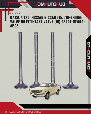 Intake Valve (IN) Set-Datsun 520-620-720-Nissan J15-J16-13201-01W00