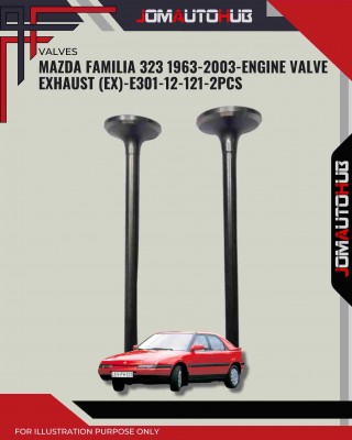 Intake Valve (IN) Set-Mazda Familia 323-808-E301-12-121