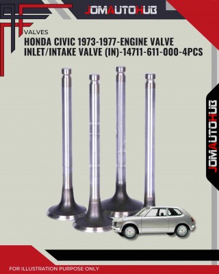 Intake Valve (IN) Set-Honda Civic (1973-1979)-Civic CVCC-Ballade 1300-Accord (1976-1977)-14711-611-000