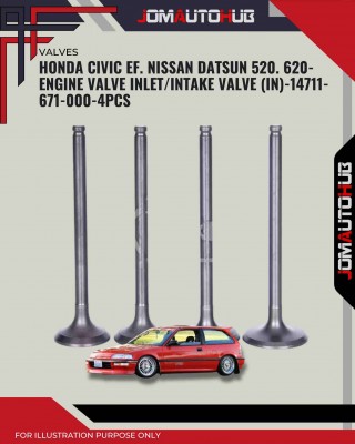 Intake Valve (IN) Set-Honda Civic EF-ED-Accord SJ (1976-1979)-14711-671-000