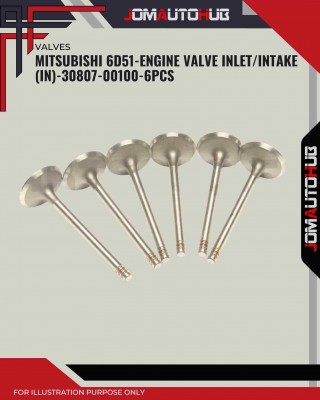 Intake Valve (IN) Set-Mitsubishi 6D51-30807-00100
