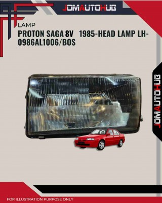 Head Lamp LH-Proton Saga 8V 1985-0986AL1006