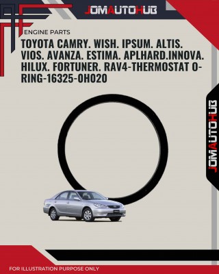 Thermostat O-Ring-Toyota Camry ASV70-ACV30-ACV31-Vios NCP42-NCP93-NCP150-Wish ANE10-16325-0H020
