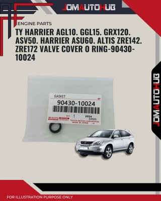 Valve Cover O-Ring-Toyota Harrier AGL10-GGL15-GRX120-ASV50-Harrier ASU60-Altis ZRE142-ZRE172-90430-10024