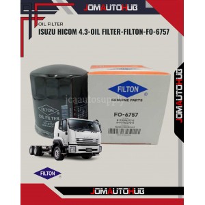 Isuzu Hicom 4.3-Oil Filter-FILTON-FO-6757-0986AF1006(8-97096777-0)(8-97148270-0)