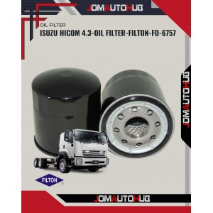 Isuzu Hicom 4.3-Oil Filter-FILTON-FO-6757-0986AF1006(8-97096777-0)(8-97148270-0)