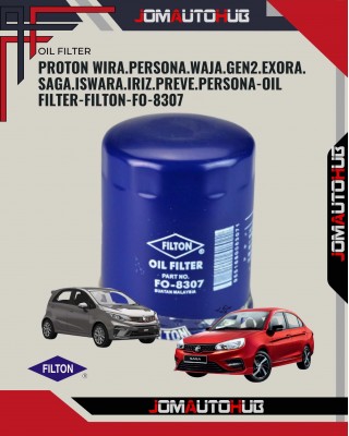 Proton Wira.Persona.Waja.Gen2.Exora.Saga.Iswara.Iriz.Preve.Persona-Oil Filter-FILTON-FO-8307