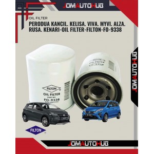 Perodua Kancil. Kelisa. Viva. Myvi. Alza. Rusa. Kenari-Oil Filter-FILTON-FO-9338