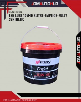EXN Lube 10W40 8Litre-Emplios-Fully Synthetic