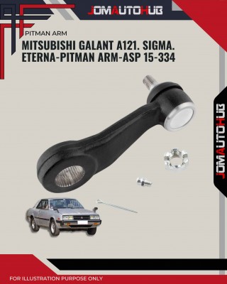 Pitman Arm-Mitsubishi Galant A121-Sigma-Eterna-ASP15-334-MB241165