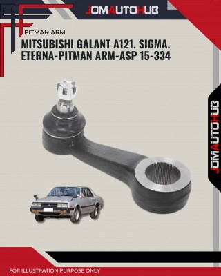 Pitman Arm-Mitsubishi Galant A121-Sigma-Eterna-ASP15-334-MB241165