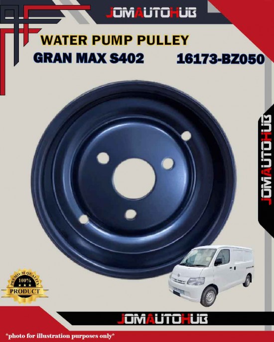 Daihatsu Gran Max S402 Water Pump Pulley-16173-BZ050 Daihatsu Gran Max S402 Water Pump Pulley-16173-BZ050