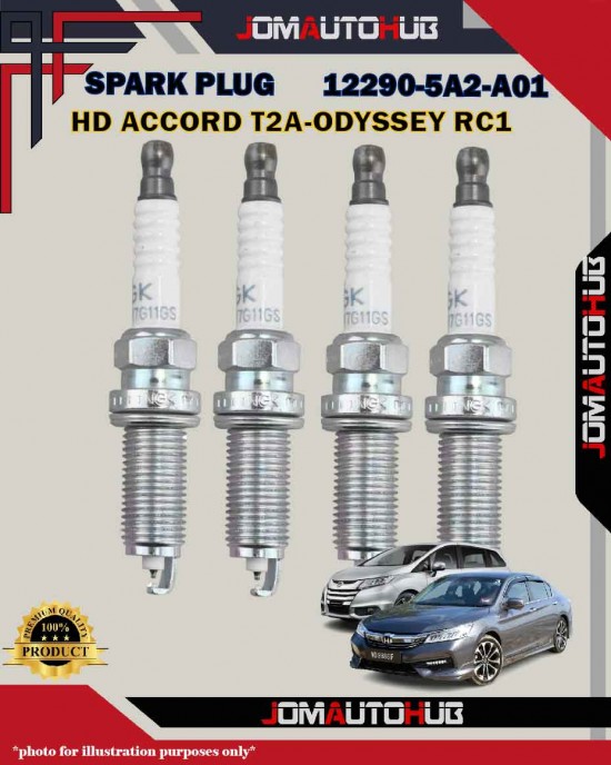 Honda Double Iridium Spark Plug-Honda Accord T2A-Odyssey RC1-12290-5A2-A01-DILKAR7G11GS Honda Double Iridium Spark Plug-Honda Accord T2A-Odyssey RC1-12290-5A2-A01-DILKAR7G11GS