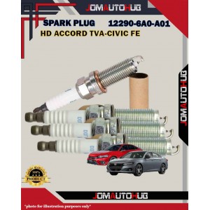 Honda Double Iridium Spark Plug-Honda Accord TVA-CV1-Civic FE-12290-6A0-A01-DILKAR8P8SY