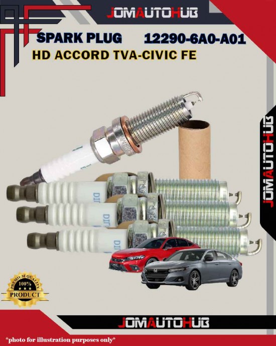 Honda Double Iridium Spark Plug-Honda Accord TVA-CV1-Civic FE-12290-6A0-A01-DILKAR8P8SY Honda Double Iridium Spark Plug-Honda Accord TVA-CV1-Civic FE-12290-6A0-A01-DILKAR8P8SY