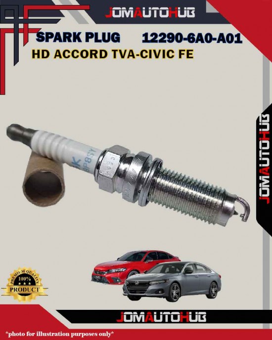 Honda Double Iridium Spark Plug-Honda Accord TVA-CV1-Civic FE-12290-6A0-A01-DILKAR8P8SY Honda Double Iridium Spark Plug-Honda Accord TVA-CV1-Civic FE-12290-6A0-A01-DILKAR8P8SY