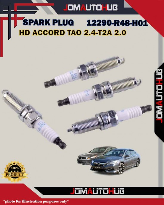 Honda Iridium Spark Plug-Honda Accord TAO-T2A-Odyssey RB1-Civic FC5-12290-R48-H01-ILZKR7B11S