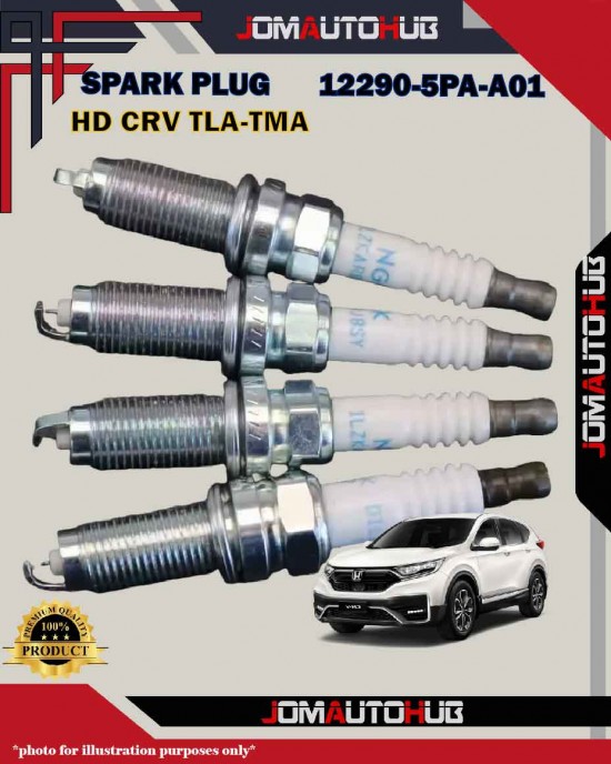 Honda Iridium Spark Plug-Honda CRV TLA 1.5cc Turbo-TMA 1.5cc Turbo-12290-5PA-A01-ILZKAR8J8SY