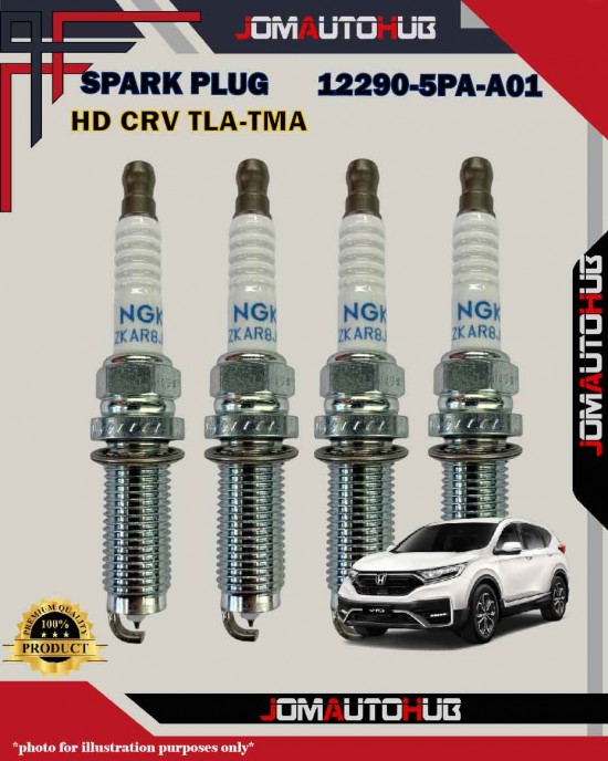 Honda Iridium Spark Plug-Honda CRV TLA 1.5cc Turbo-TMA 1.5cc Turbo-12290-5PA-A01-ILZKAR8J8SY