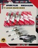 Toyota Double Iridium Spark Plug-Lexus GS250-IS300-LS460-RX450H-Mark II GRX130-90919-01263-90919-01249-FK20HBR8-IKBH20TT