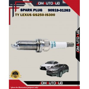 Toyota Double Iridium Spark Plug-Lexus GS250-IS300-LS460-RX450H-Mark II GRX130-90919-01263-90919-01249-FK20HBR8-IKBH20TT Toyota Double Iridium Spark Plug-Lexus GS250-IS300-LS460-RX450H-Mark II GRX130-90919-01263-90919-01249-FK20HBR8-IKBH20TT