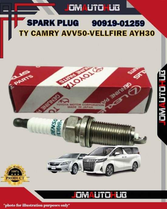 Toyota Double Iridium Spark Plug-Toyota Camry AVV50-Vellfire AYH30-Lexus ASV60-90919-01259-FK16HRA8