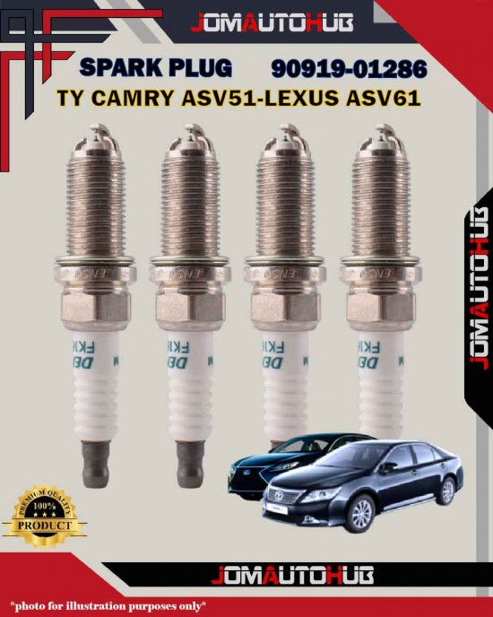 Toyota Double Iridium Spark Plug-Toyota Camry ASV51 2.0cc-Lexus ASV61-90919-01286-FK16HBRJ8