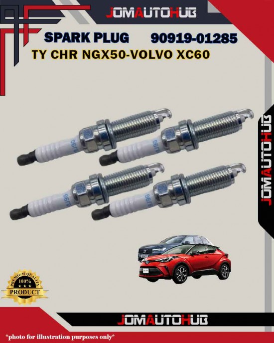 Toyota Double Iridium Spark Plug-Toyota CHR NGX50-Levin ZRE18-Volvo XC60-90919-01285-DILKAR8J9G-EC11HPRD7-95029