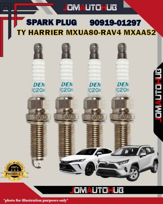 Toyota Double Iridium Spark Plug-Toyota Harrier MXUA80-RAV4 MXAA52-Lexus MZAA10-90919-01297-FC20HRQ8
