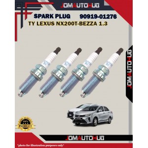 Toyota Double Iridium Spark Plug-Toyota Lexus NX200T-Myvi 1.3cc-Bezza 1.3cc-90919-01276-DILFR7K9G-VDKH22F-91961