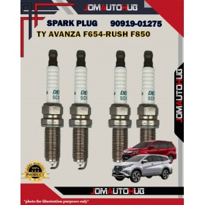 Toyota Iridium Spark Plug-Avanza F653-Rush-Altis-Bezza 1.3cc-Aruz-1.3cc-90919-01275-SC16HR11-IXEH20TT