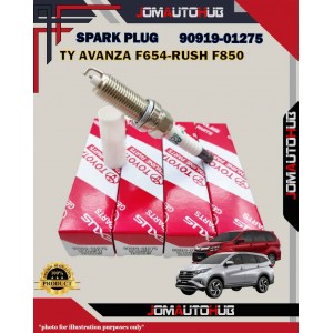 Toyota Iridium Spark Plug-Avanza F653-Rush-Altis-Bezza 1.3cc-Aruz-1.3cc-90919-01275-SC16HR11-IXEH20TT