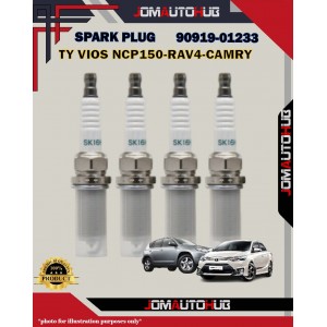 Toyota Iridium Spark Plug-Toyota Vios NCP150-Camry ASV50-Vellfire AGH30-90919-01233-SK16HR11