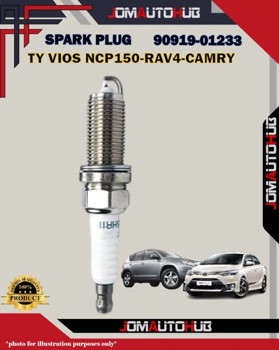 Toyota Iridium Spark Plug-Toyota Vios NCP150-Camry ASV50-Vellfire AGH30-90919-01233-SK16HR11