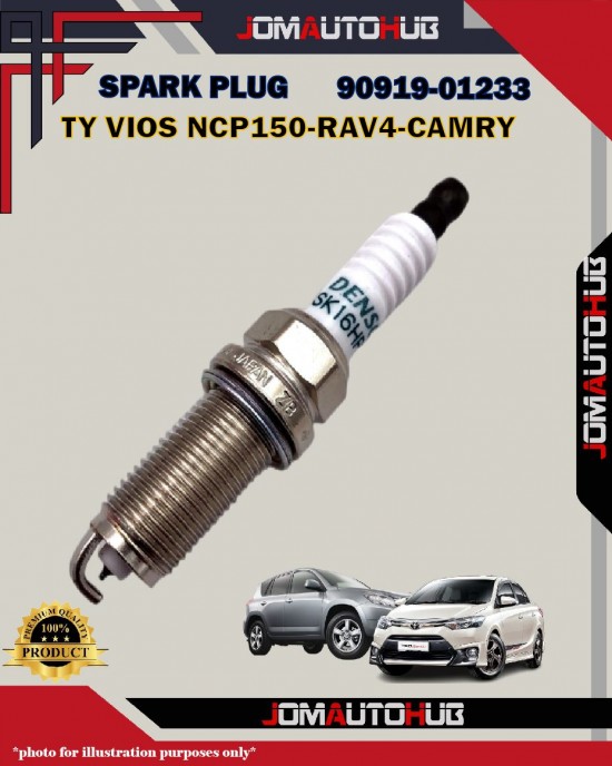 Toyota Iridium Spark Plug-Toyota Vios NCP150-Camry ASV50-Vellfire AGH30-90919-01233-SK16HR11